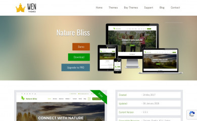 https://wenthemes.com/item/wordpress-themes/nature-bliss/ screenshot