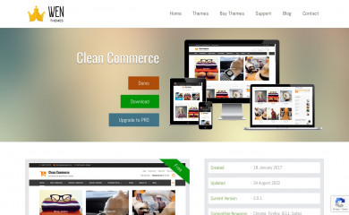Clean Commerce screenshot