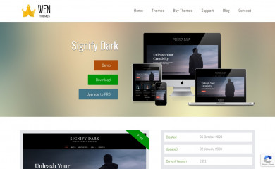 https://wenthemes.com/item/wordpress-themes/signify-dark/ screenshot