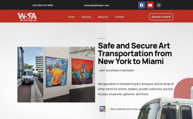 weshipfineart.com screenshot