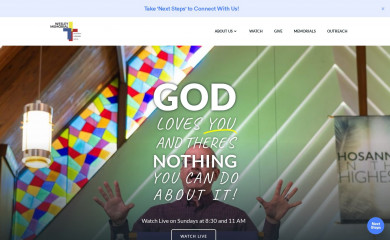 wesleymemorialchurch.com screenshot