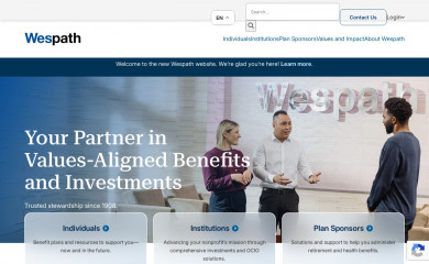 wespath.org screenshot