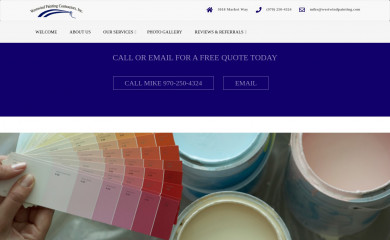 westwindpainting.com screenshot