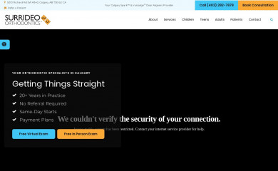 westcalgarybraces.com screenshot