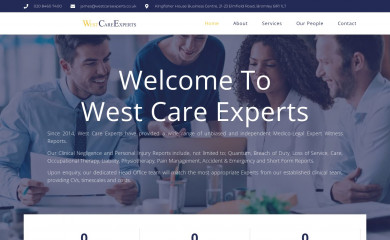 westcareexperts.co.uk screenshot