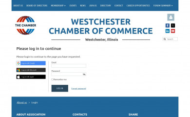 westchesterchamber.org screenshot