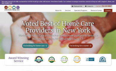 westchesterfamilycare.com screenshot