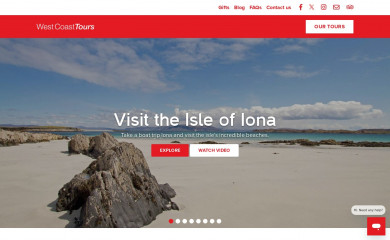 westcoasttours.co.uk screenshot