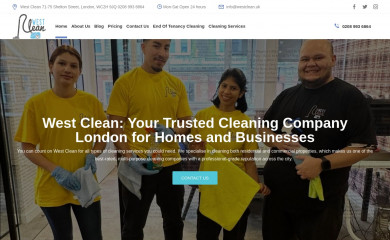 westclean.uk screenshot