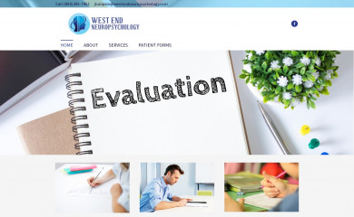 westendneuropsychology.com screenshot