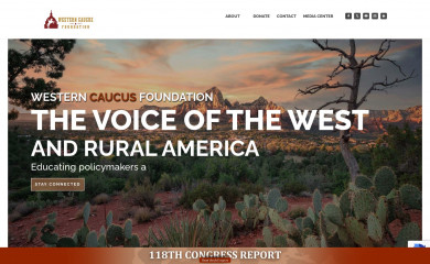 westerncaucusfoundation.org screenshot