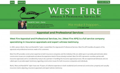 westfireinc.com screenshot