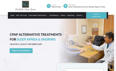 westlakesleepapnea.com screenshot