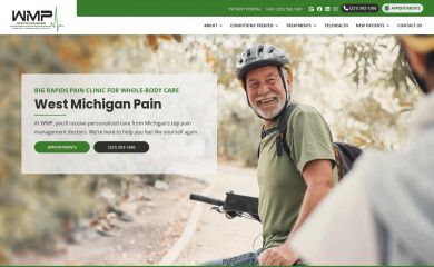 westmichiganpain.com screenshot