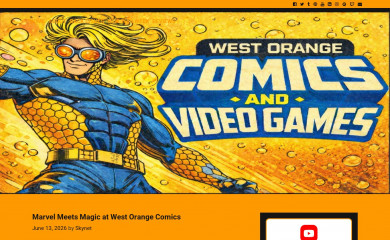 westorangecomicsandvideogames.com screenshot