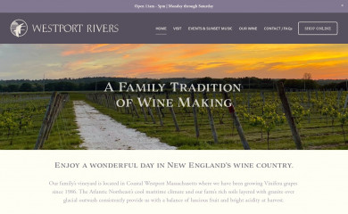 westportrivers.com screenshot