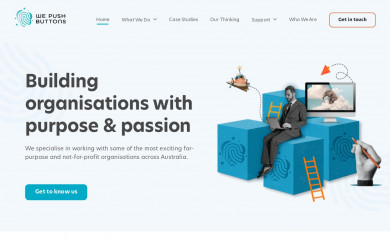 https://wepushbuttons.com.au screenshot