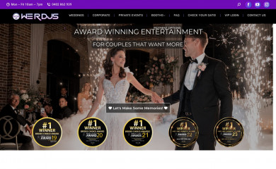 werdjs.com.au screenshot