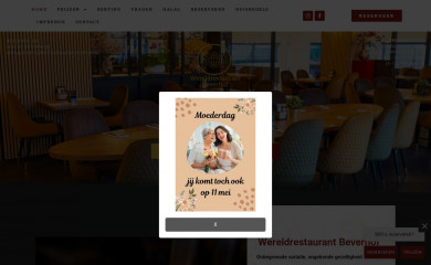 wereldrestaurantbeverhof.nl screenshot