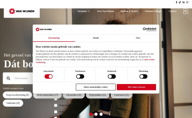 https://werkenbij.vanwijnen.nl/ screenshot