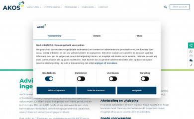 https://www.werkenbijakos.nl screenshot