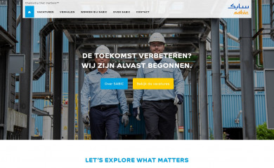 werkenbijsabic.nl screenshot