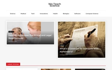weteachscience.org screenshot