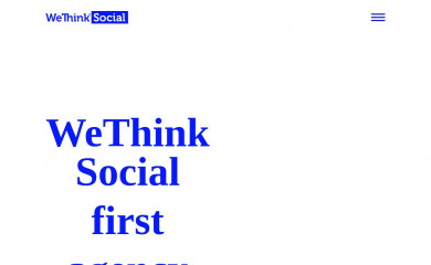 wethinksocial.dk screenshot