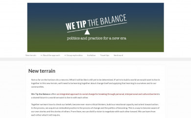 wetipthebalance.org screenshot
