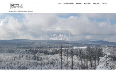 wetter-waldviertel.at screenshot