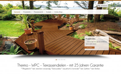 wetterholz.at screenshot
