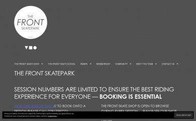 weymouthskatepark.co.uk screenshot