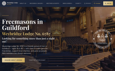 weybridgelodge.org.uk screenshot