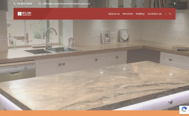 weylandcabinetmakers.com.au screenshot