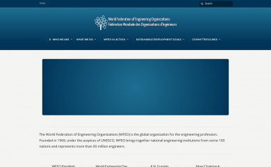 wfeo.org screenshot