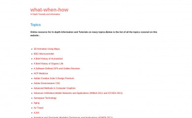 http://what-when-how.com screenshot