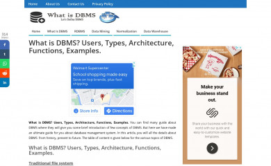 whatisdbms.com screenshot