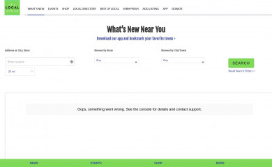 whatsnewlocal.com screenshot