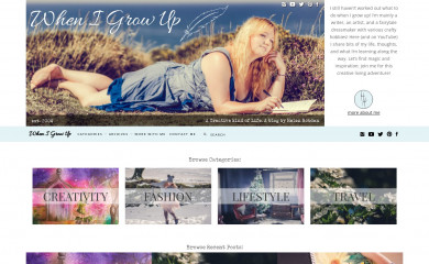 whenigrowupblog.com screenshot