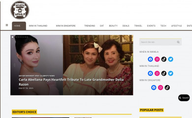 wheninmanila.com screenshot