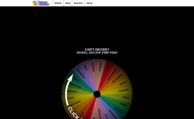 wheeldecide.com screenshot