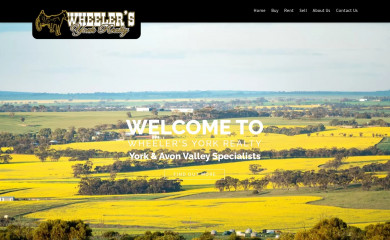 wheelersyorkrealty.com.au screenshot