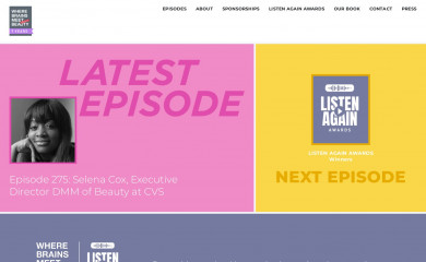 wherebrainsmeetbeauty.com screenshot