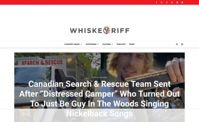 whiskeyriff.com screenshot