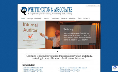 whittingtonassociates.com screenshot