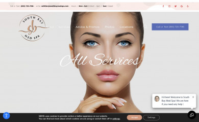 whittiermedspa.com screenshot