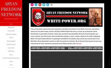 white-power.org screenshot