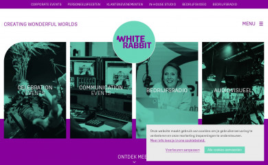 white-rabbit.be screenshot