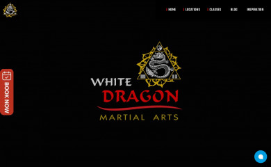 whitedragonmartialarts.org screenshot
