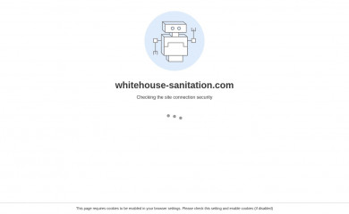 whitehouse-sanitation.com screenshot
